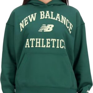Neues Gleichgewicht Leichtathletik Varsity Übergroßer Fleece Hoodie