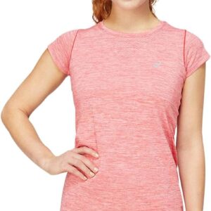 ASICS RACE 2021 Frauen kurzärmeliges Running-Shirt Pink, Pink