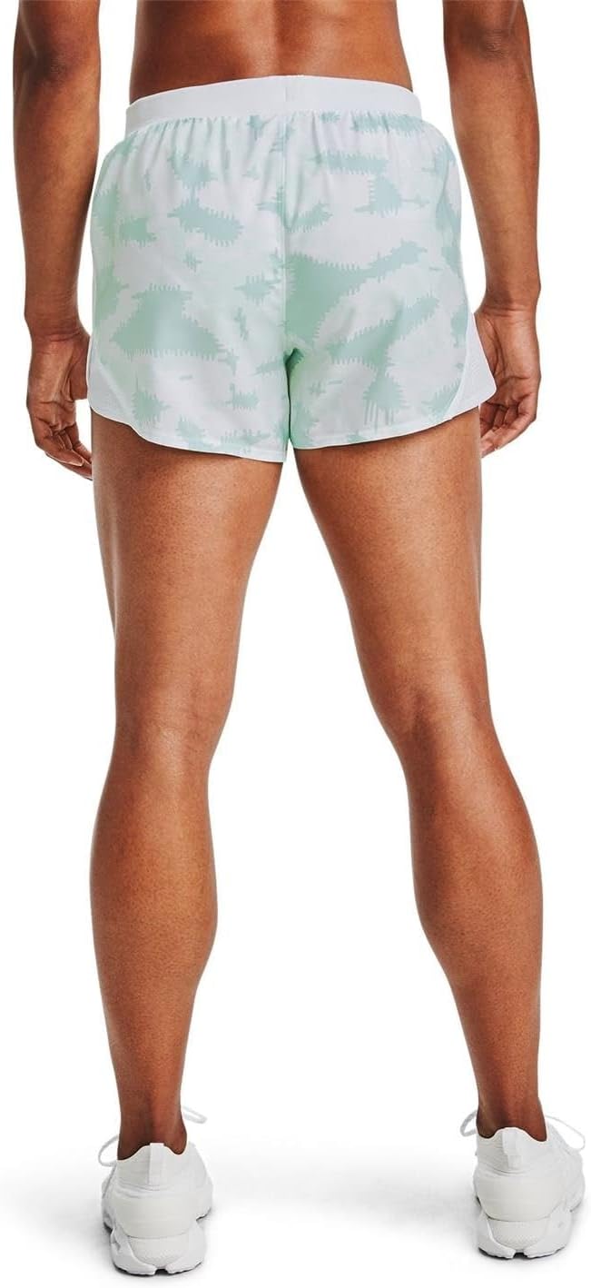 Under Armour Fliege von 2.0 gedruckten Laufshorts für Frauen – Bild 3