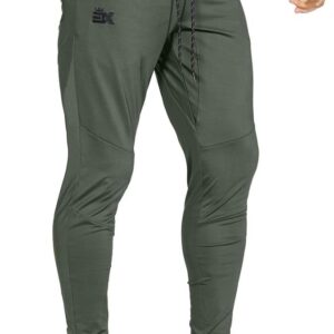 Brokig Leichtes Jogging Bottoms Herren -Fitness -Training Hose Slim Fit Sporthose Lange mit Taschen
