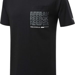Reebok Herren TS Graphic Pocket Tee T -Shirt