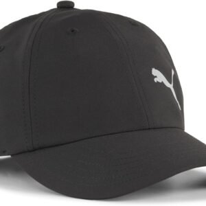 Puma Erwachsene Poly -Baumwoll -Baseballkappe, schwarz