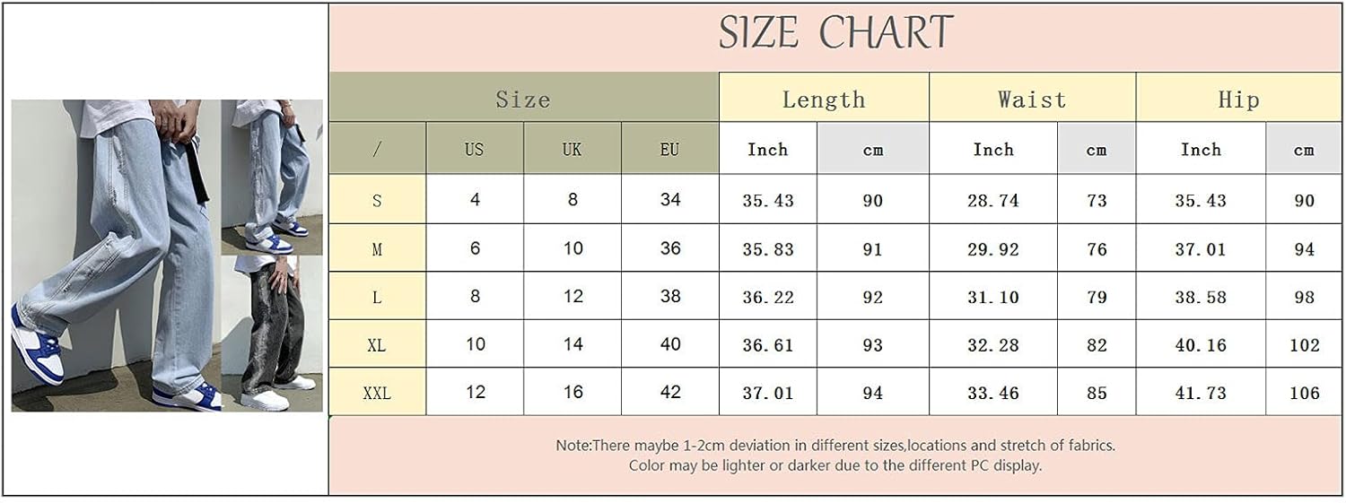 Herren -Kordelstring -Denimhosen gerade Bein Arbeit Hose Hip Hop Dance Skater Denim Jeans Hosen Klassiker Vintage Y2K Grunge Streetwear Alle Taillengrößen mit Taschen Black S, Schwarz, s – Bild 3