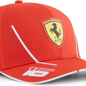 Puma Scuderia Ferrari 2024 Charles Leclerc Cap Burns Rot One Size, rot