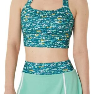 Asics Womens BH Training Kleidung fest 92 gedruckt