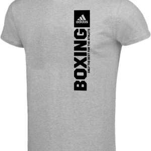 Adidas Community Vertical Unisex Sportshirt für Männer und Frauen, Kurzarmhemd, 100% Baumwolle, Größe