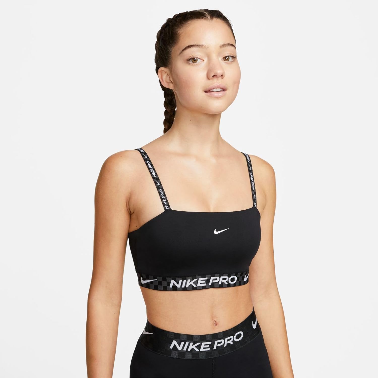 Nike Women's W NP df Indy Bandeau Bra T-Shirt – Bild 2