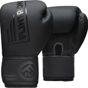 Flintronische Boxhandschuhe, 10 -Unzen -Kickbox -Handschuhe, Boxhandschuhe, thailändische Boxhandschuhe für Männer und Frauen, Muay Thai, MMA, Kampfkunst, Kickboxen, Sparring