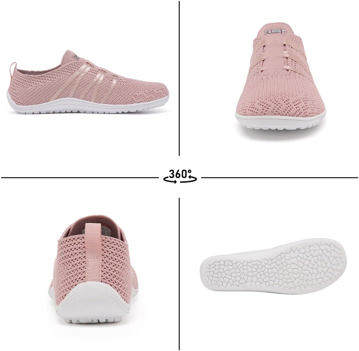 Merdoo Barefoot-Schuhe, Frauen/Männer bequeme Sportschuhe, leichte Barfußschuhe, Slip-on-weich – Bild 5