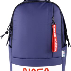 Dohe – großer Rucksack – 3 Kompartimente – Größe 32 x 45 x 17 cm – NASA -Flagge