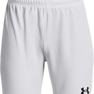 Die schnellen trockenen, schweißtreibenden Jungen-Sport-Shorts von Under Armor Boys mit 4-Wege-Strecke, losen kurzen Sportshorts für physische Lektionen, Fußballtraining und mehr y ch. Kernshorts