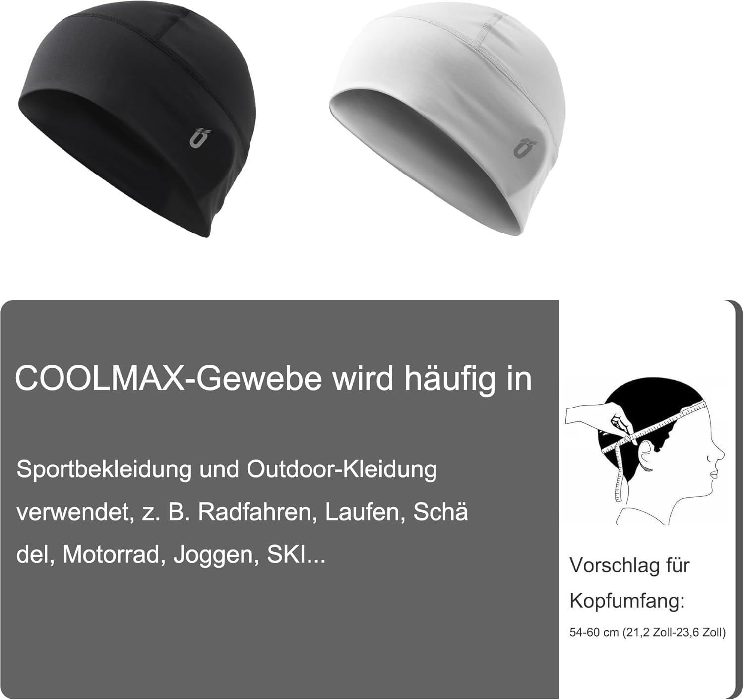 Oscenny Fahrradhut, amerikanischer Lycra dünner leichter Stoff, atmungsaktiv, feuchtigkeitsgeschnittener Sporthut für Männer Frauen Motorrad Running Hut Wanderung 4 Jahreszeiten – Bild 8