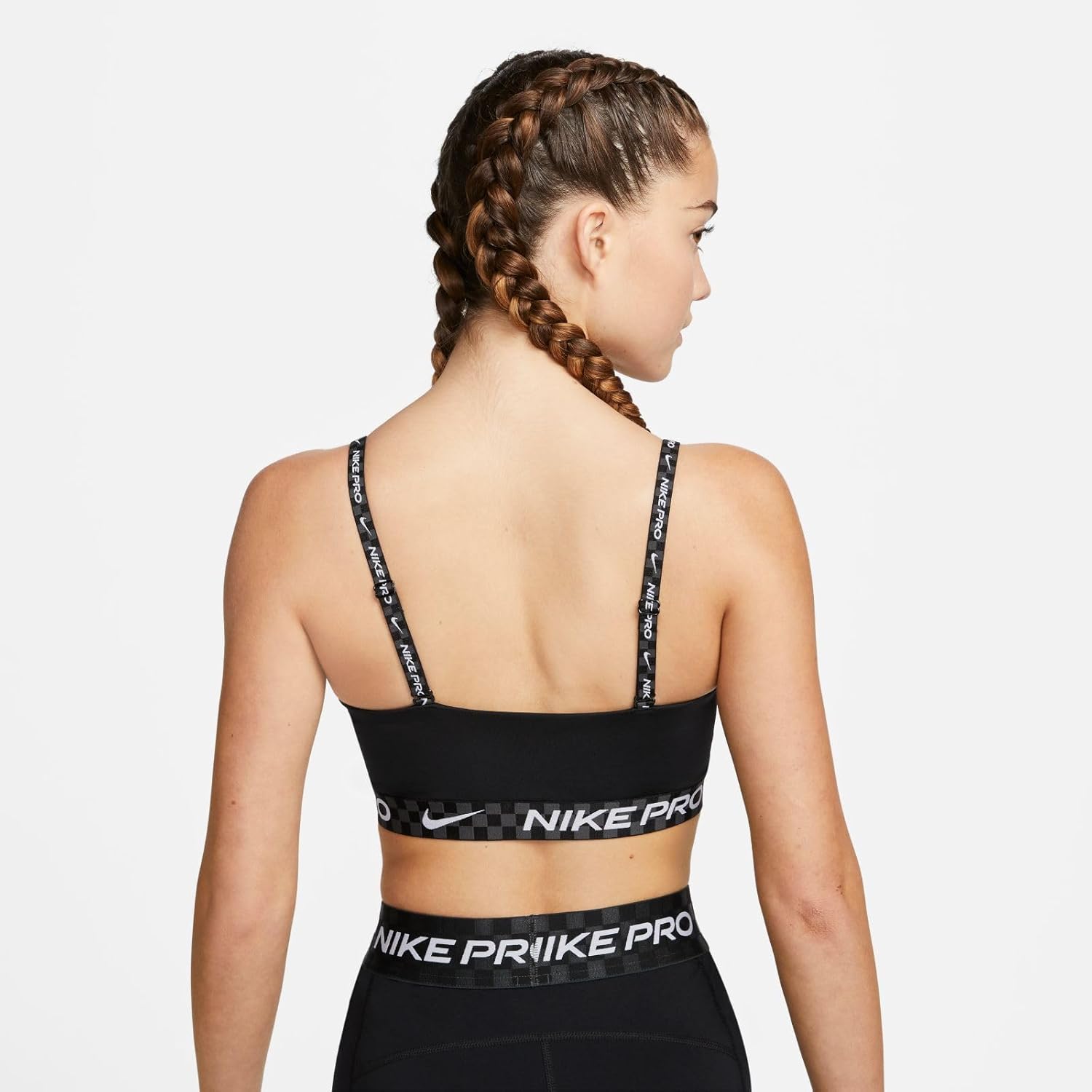 Nike Women's W NP df Indy Bandeau Bra T-Shirt – Bild 3