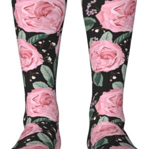 Buytruew Unisex Novelty Crew Socken, Gartenrosen, lässig, lustig, verrücktes Kleid, Socken für Männer und Frauen