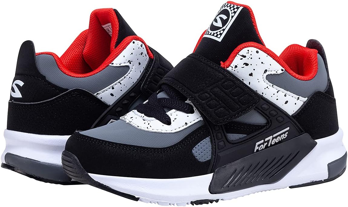 Vicroad Sports Schuhe Jungen Trainer Kinderschuhe Innenschuhe atmungsabstimmung leichte Laufschuhe Outdoor -Trainer im Freien – Bild 5