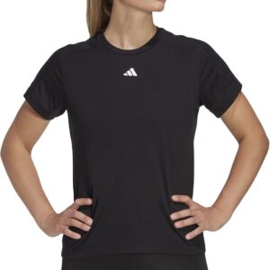 adidas Damen Aeroready Train Essentials Minimal Branding Crewneck T-Shirt T-Shirt (Kurzärmlig)