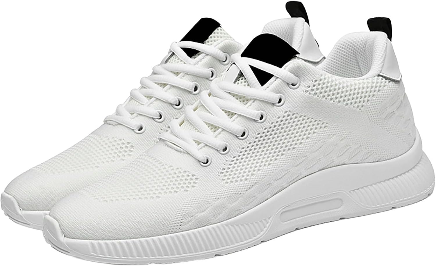 Vejtmcc Herren -Sportschuhe, Laufschuhe mit Luftkissenprofil Sohle, Trainer, leichte Schuhe, Laufschuhe, Tennisschuhe, Straßenschuhe, atmungsaktive Wanderschuhe für Fitness im Freien – Bild 2