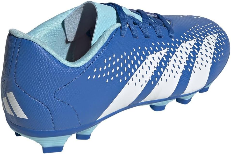 adidas unisex Kinderpredator Genauigkeit.4 FXG J Fußballschuhe (fester Boden), helles königliches Ftwr White Bliss Blue – Bild 5