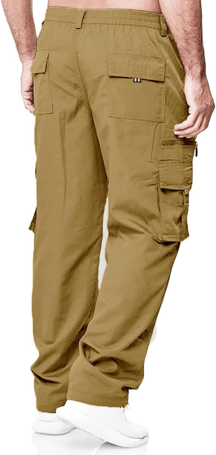 Generisch Haremshose Herren Baumwolle Graue Jogginghose Herren Baggy Freizeithose Mit Aufdruck Trainingshose Baggy Sporthose Lang Fitness Pumphose Mit Taschen Outdoorhose Elastischer Bund Chino Hose – Bild 4