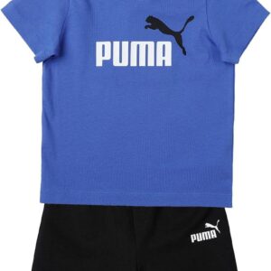 PUMA Unisex Kinder Minicats T-shirt und Shorts Jogginganzug