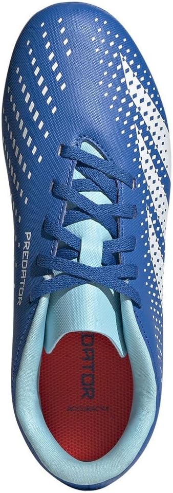 adidas unisex Kinderpredator Genauigkeit.4 FXG J Fußballschuhe (fester Boden), helles königliches Ftwr White Bliss Blue – Bild 6