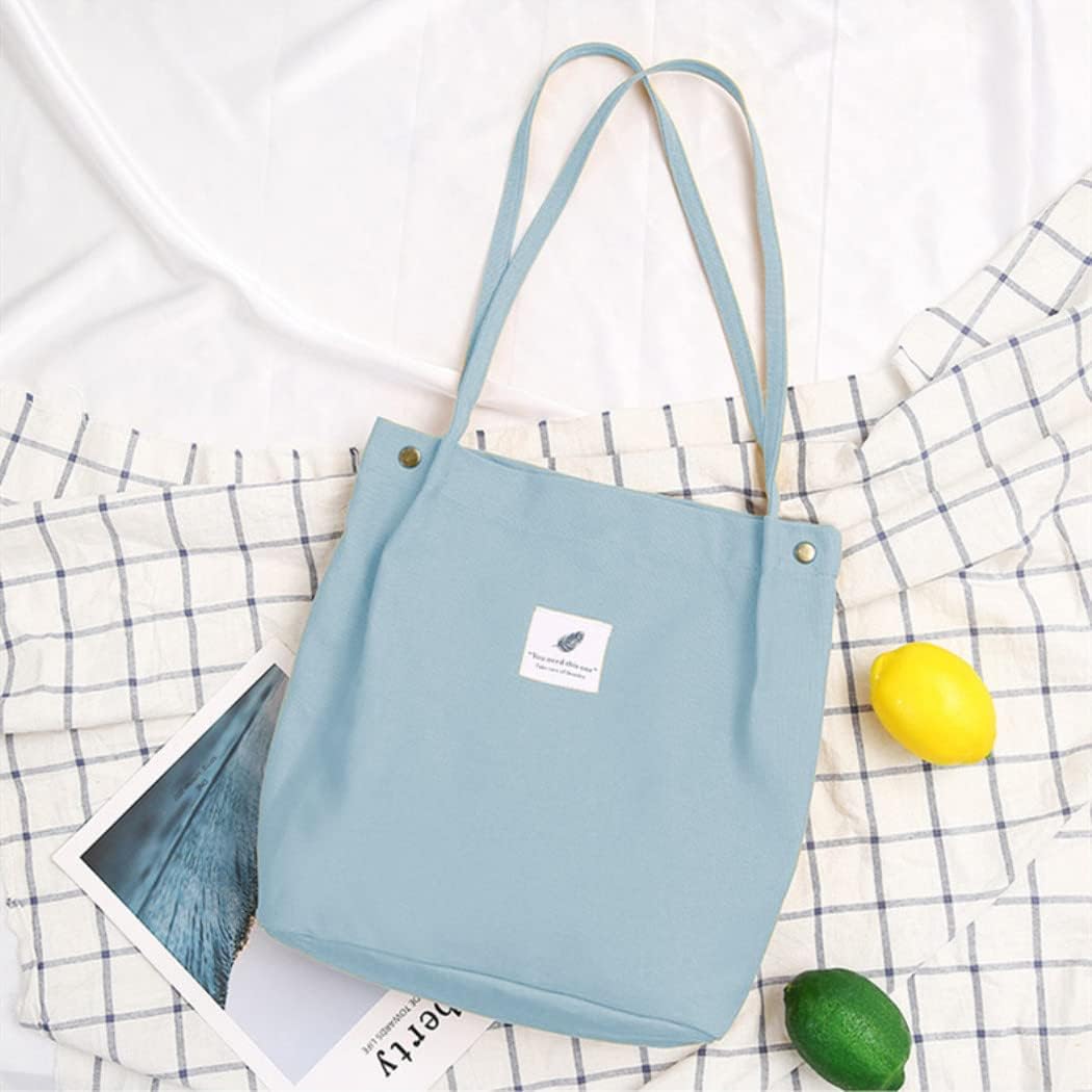 Oukesin Damen -Leinwand Umhängetasche Großkapazität Umhängetasche Schultourismus lässig lässig – Bild 3