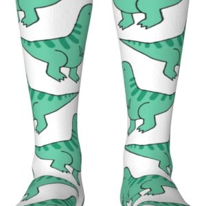 Buytruew Unisex-Socken mit niedlichem Dinosaurier-Muster, lässig, lustig, verrücktes Kleid, Socken für Männer und Frauen