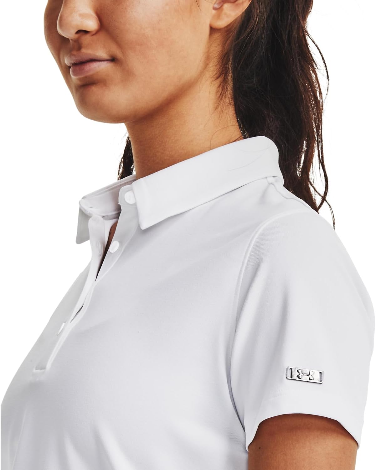 Under Armour Frauen Zinger Kurzärmel Golf Polo Polo -Hemd – Bild 5