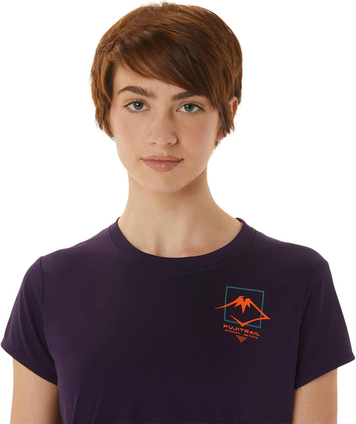 Asics Damen-T-Shirt, lila, m, lila – Bild 3