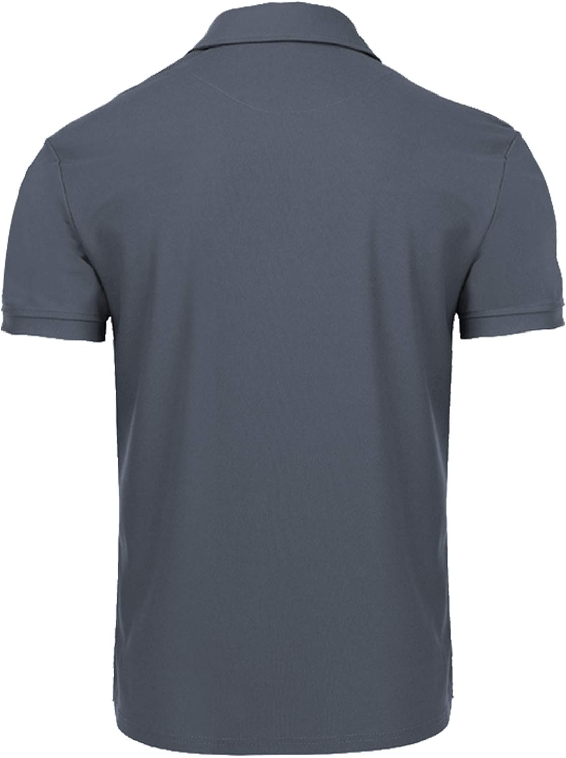 Polo-Hemden für Jacke, Kurzärmel, atmungsaktive, schnell trocknende Poloshirts, Tennis-Sommerknopf T-Shirts, ungezwungenes Sporthemd, einfache reguläre Fit-Golf-Polo-Shirt – Bild 3