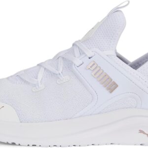 Puma Damen-Softride One4all Femme Wns Straßenlaufschuh, Weiß-Rose-Gold, 40,5 EU, Puma weiße Roségold