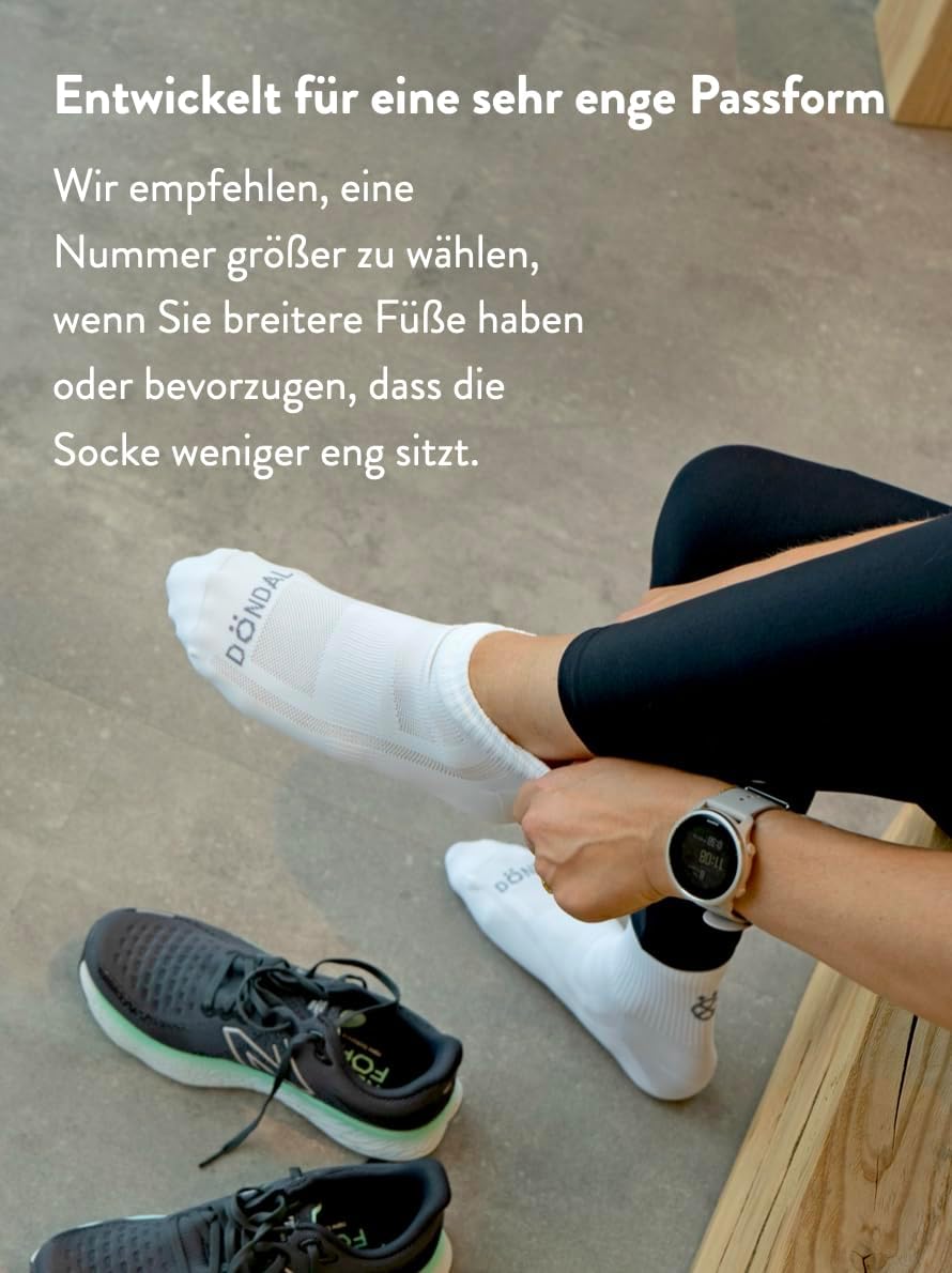 Performance Low Crew Running Socken, 2 Paar Trainingssocken, atmungsaktiv und leicht, Feuchtigkeitsdocht mit Polsterung, für Männer und Frauen – Bild 5