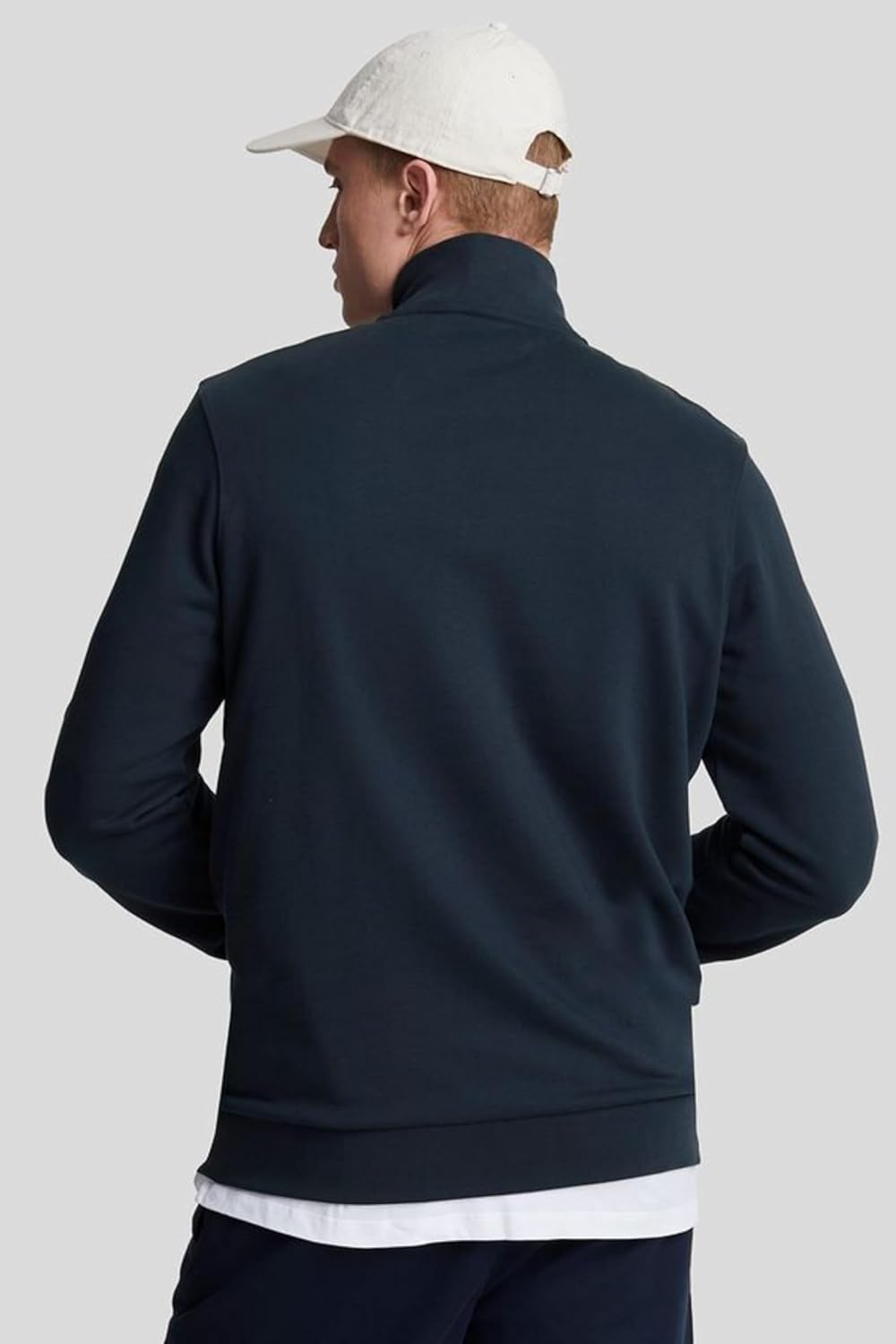 Lyle & Scott Premium Troyer Herren - 100% Baumwolle | Halbzip Sweatshirt mit Basic Design | XS-XXL – Bild 3