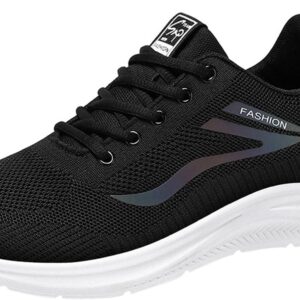 Frauensportschuhe, Laufschuhe, Herren -Trainer, Outdoor -Fitness, Jogging -Sportschuhe, modische leichte Wanderschuhe, extra breiter Slip bei Trainern, leichte Joggingschuhe, bequem