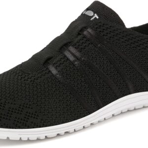 Merdoo Barefoot-Schuhe, Frauen/Männer bequeme Sportschuhe, leichte Barfußschuhe, Slip-on-weiche Trainer von Frauen, nicht rutschende Hausschuhe, atmungsaktive Barfußschuhe, Sommerschuhe, Unisex 37–45 EU