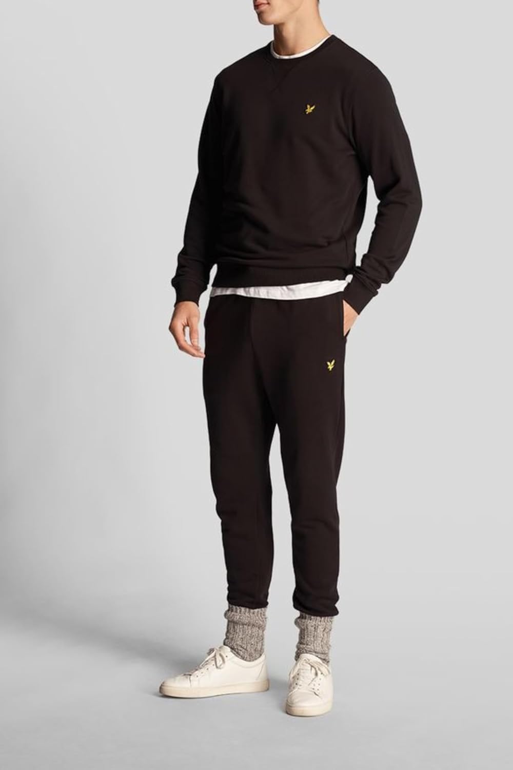 Lyle & Scott Premium Sweatshirt für Männer - 100% Baumwolle | Grundlegendes Design und atmungsaktiv | XS-XXL – Bild 5