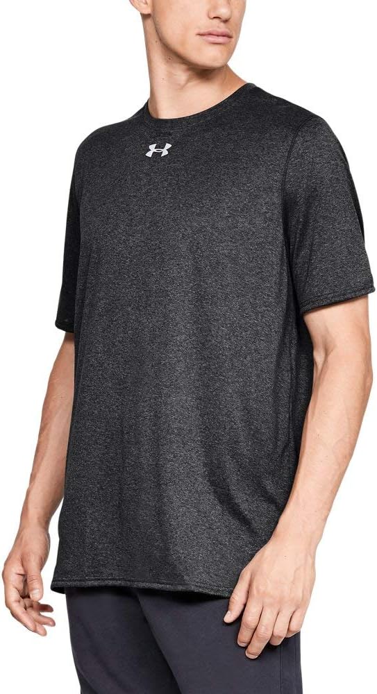 Under Armour Herren Kurzarm, grau/schwarz