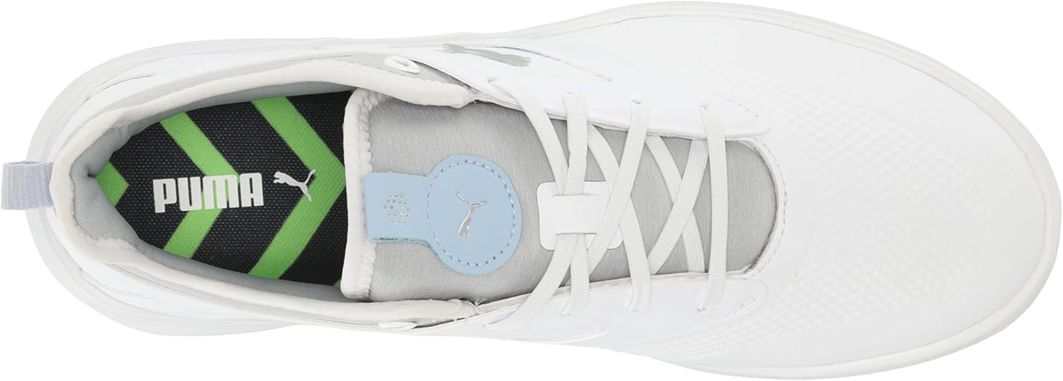 Puma Frauen Ignite Malibu Golfschuh, Puma White Puma Silver Lucite, 38,5 EU – Bild 5
