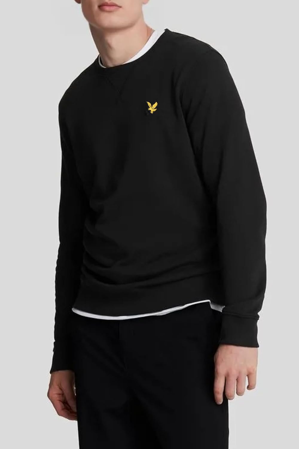 Lyle & Scott Premium Sweatshirt für Männer - 100% Baumwolle | Grundlegendes Design und atmungsaktiv | XS-XXL – Bild 2
