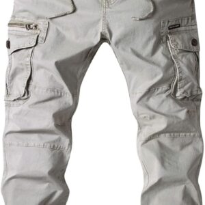 Generisch Freizeithose Herren Lang Stretch Cargohose Herren Schwarz Eng Chino Hose Slim Fit Freizeithose Mit Taschen Sommerhose Schnelltrocknend Cargohose Mit Kordelzug Jogginghose Elastischer Bund