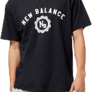 Neues Gleichgewicht Herren-Baumwolltrikot Kurzarmdrucken T-Shirt