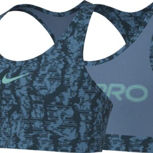 Mädchen G Nk Swoosh Rev AOP Bra Sport-BH