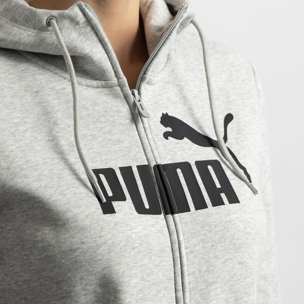 Puma Women's ESS-Logo Vollzeig-Hoodie FL Pullover – Bild 4