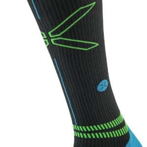 Stox Energy Socken, Herren-Laufsocken, Kompressionsklasse 23-32 mmHg, dünnes Fußbett, Kompressionsstrümpfe, laufende Kompressionssocken, Stützstrümpfe, Thrombosestrümpfe, Kompressionssocken