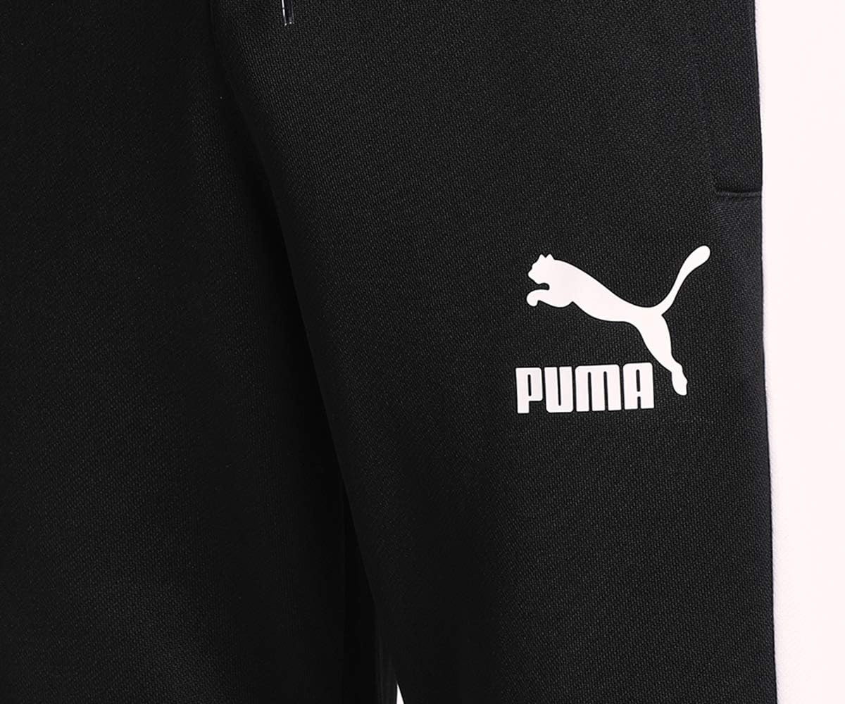 Puma Herren -Strickhose Ikonische T7 -Spurhose Pt, Schwarz – Bild 7
