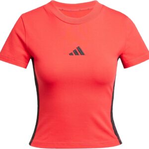 Adidas Damen Essentials 3 Streifen Slim Baby T-Shirt