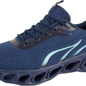 Vejtmcc Herren -Sportschuhe, Trainer, atmungsaktive Mesh lässige Schuhe, Trainer, Laufschuhe, Straßenschuhe, Trainer für Fitness im Freien, Fitnessstudio, Wanderschuhe, Orthopädenschuhe
