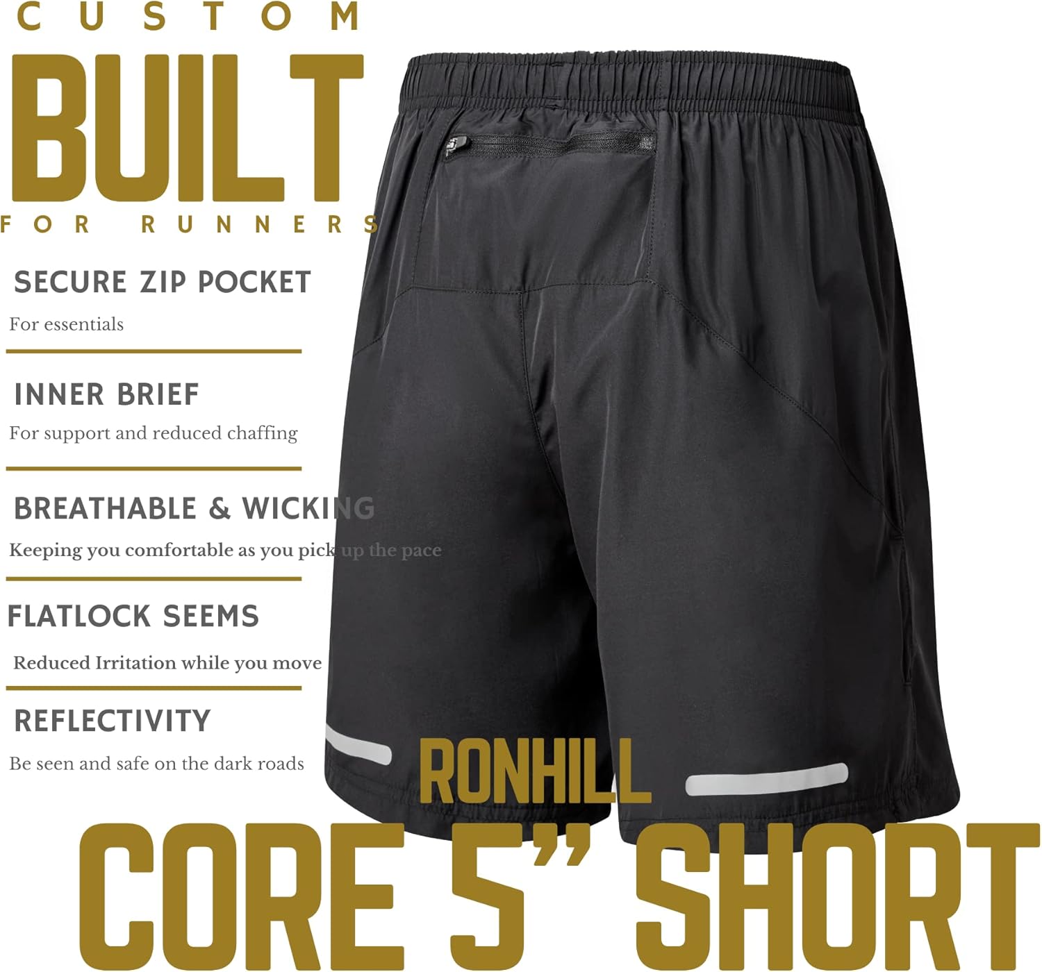 Ronhill Herren Shorts – Bild 4