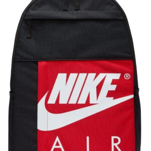 Nike DJ7370 Elmntl Bkpk-Air-Tasche, Unisex, Schwarz/Universität rot/weiß, eine Größe