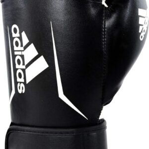 Adidas unisex – Erwachsene Geschwindigkeit 102 Boxhandschuhe, Schwarz/Weiß, 14